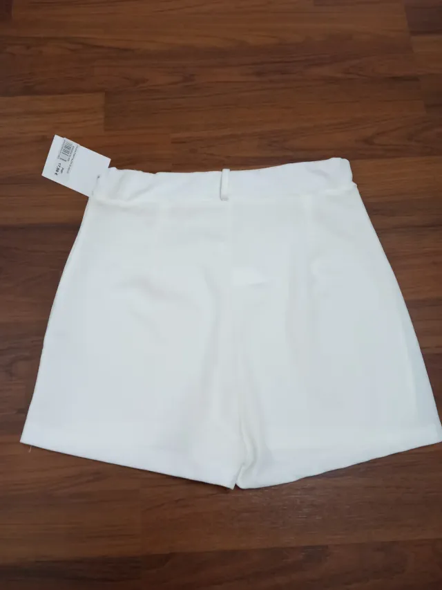 Falda pantalón blanca XS