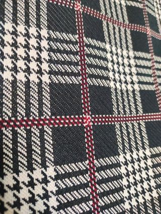 Minifalda cuadros escoceses tartán cuadro inglés