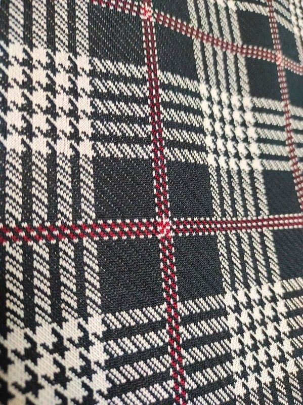 Minifalda cuadros escoceses tartán cuadro inglés