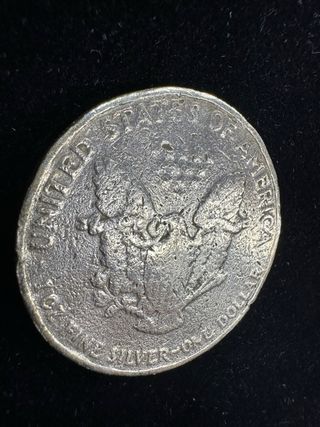 Dólar Plata 1992 1 oz