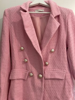 Americana rosa tweed