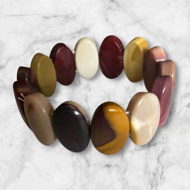 5 Pulseras Piedras Naturales