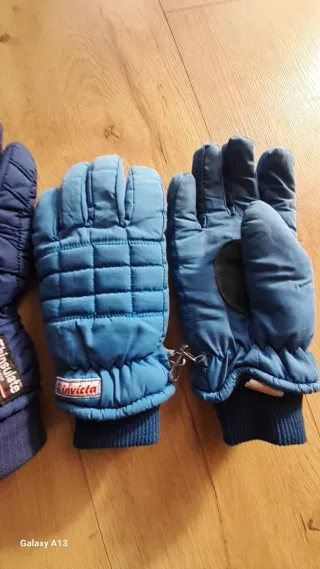 Guanti Invicta Thinsulate Blu e Grigio