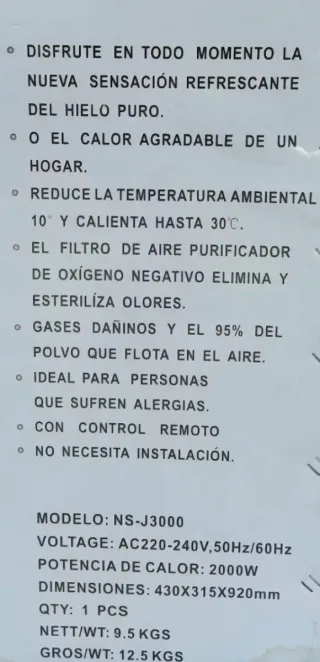 Climatizador MF-688AD/F