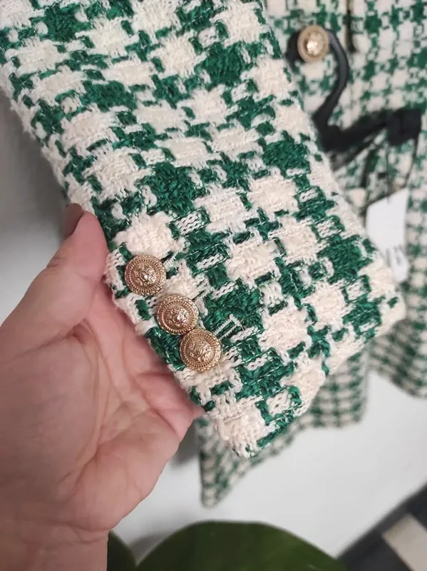 Conjunto Zara Falda y Chaqueta Tweed