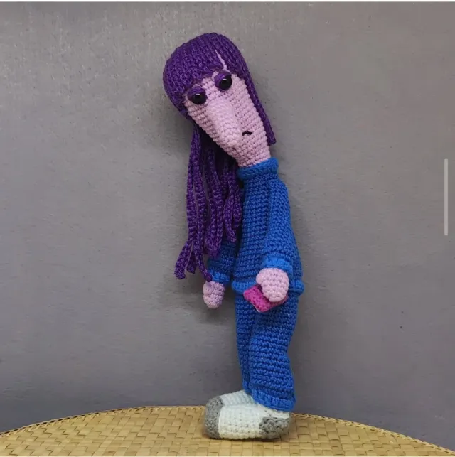 Muñecos Crochet inside out