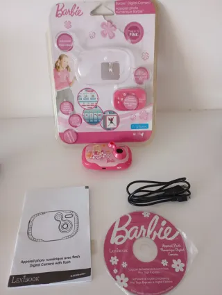 Cámara Digital Barbie Rosa