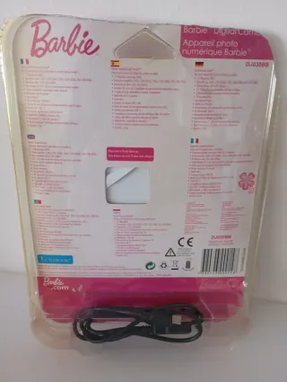 Cámara Digital Barbie Rosa