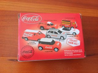 6x carros Coca-Cola