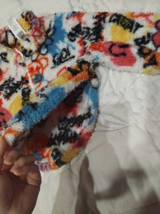 Sudadera niña pelo