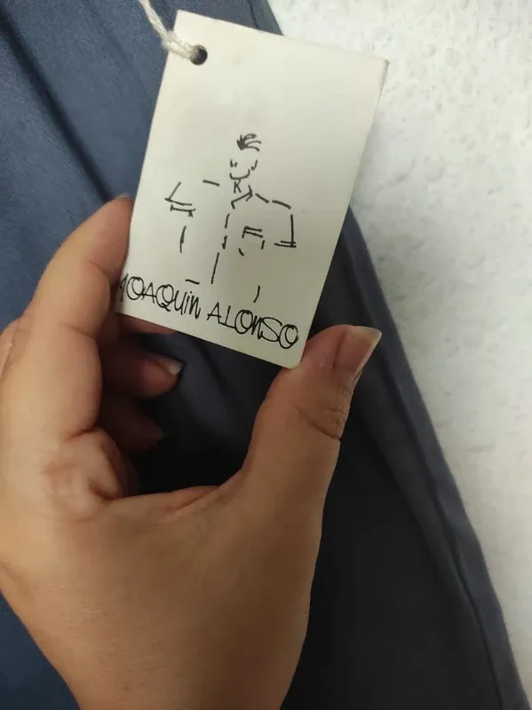 Falda corta azul total look boutique azul 💙