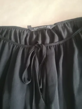 Vestido negro manga larga