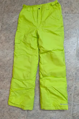 Pantalón de esquí Columbia verde talla XL niño