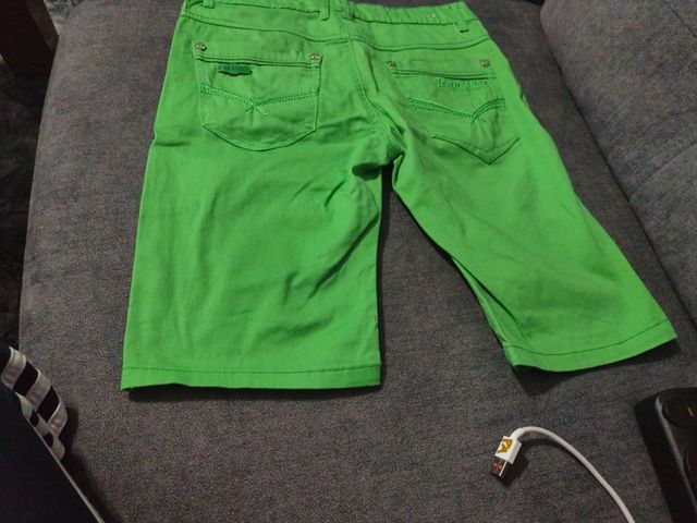 Pantalones cortos verdes talla 12