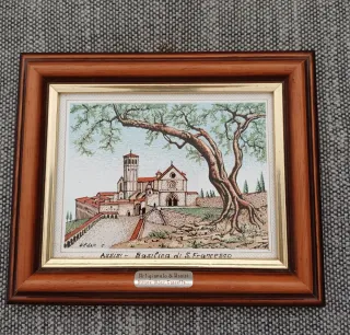 Quadretto Basilica S. Francesco Assisi