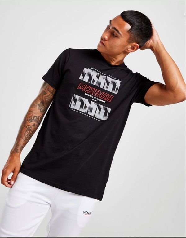 Camiseta McKenzie Negra Hombre