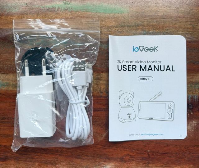 Cámara Vigilabebés ieGeek 2K Complementaria  APP