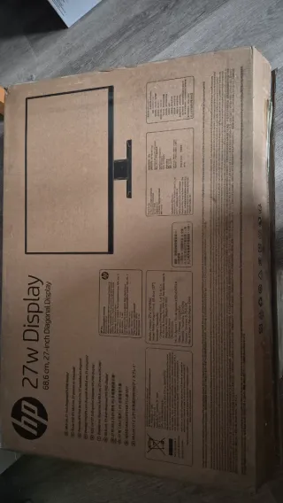 Monitor HP 27w Display 27 pulgadas