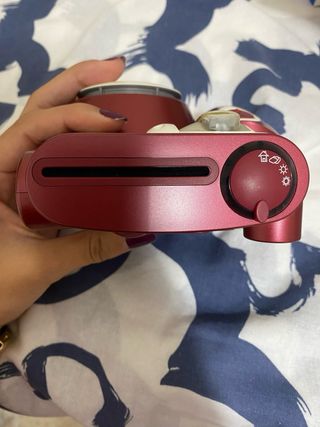 Cámara Polaroid 300 Roja y Blanca