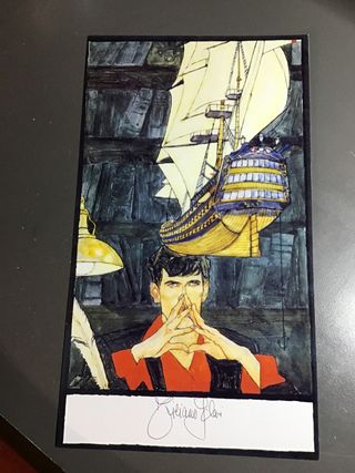 Poster Dylan Dog Il Galeone Autografato