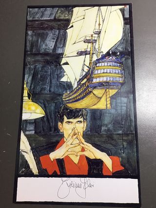Poster Dylan Dog Il Galeone Autografato