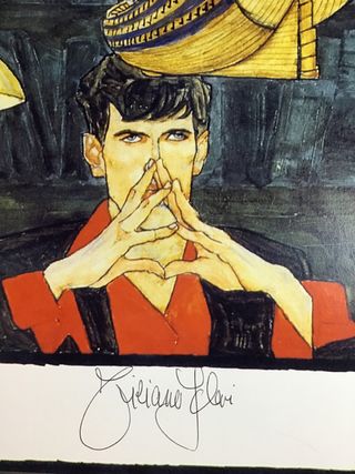 Poster Dylan Dog Il Galeone Autografato