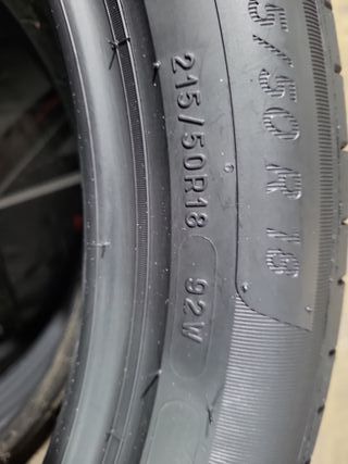 2 Neumáticos 215/50 R18 Michelin