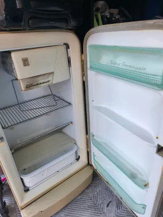 Frigorifero Vintage Rex Beige