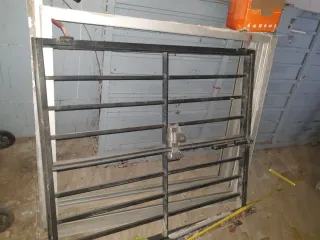 Reja de hierro forjado 60x60