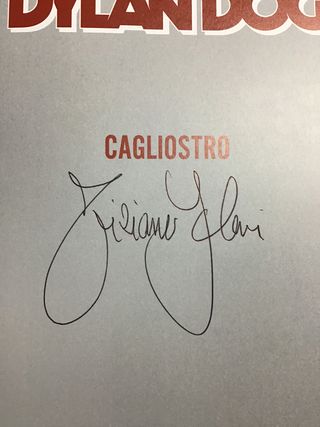 Dylan Dog Cagliostro Autografato Sclavi