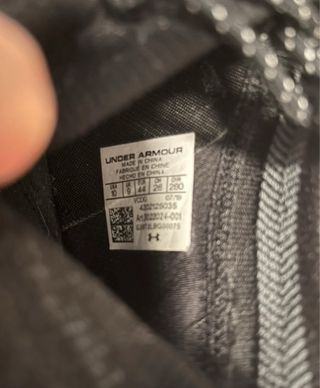 Zapatillas Under Armour Project Rock 1 Negras