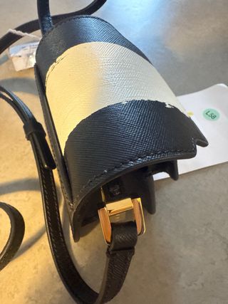 Bolso Marni Mini Negro y Blanco Nuevo