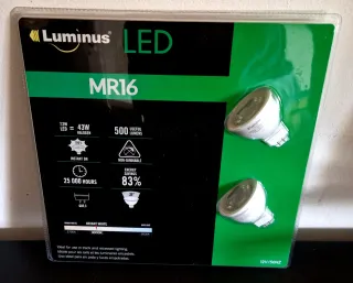 Luminus LED MR16 (2 unidades)