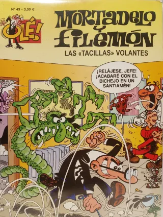 LOTE MORTADELO Y FILEMON. GATOLANDIA 76.