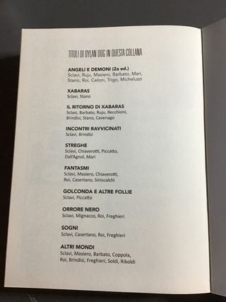 Dylan Dog Altri Mondi T. Sclavi Firmato