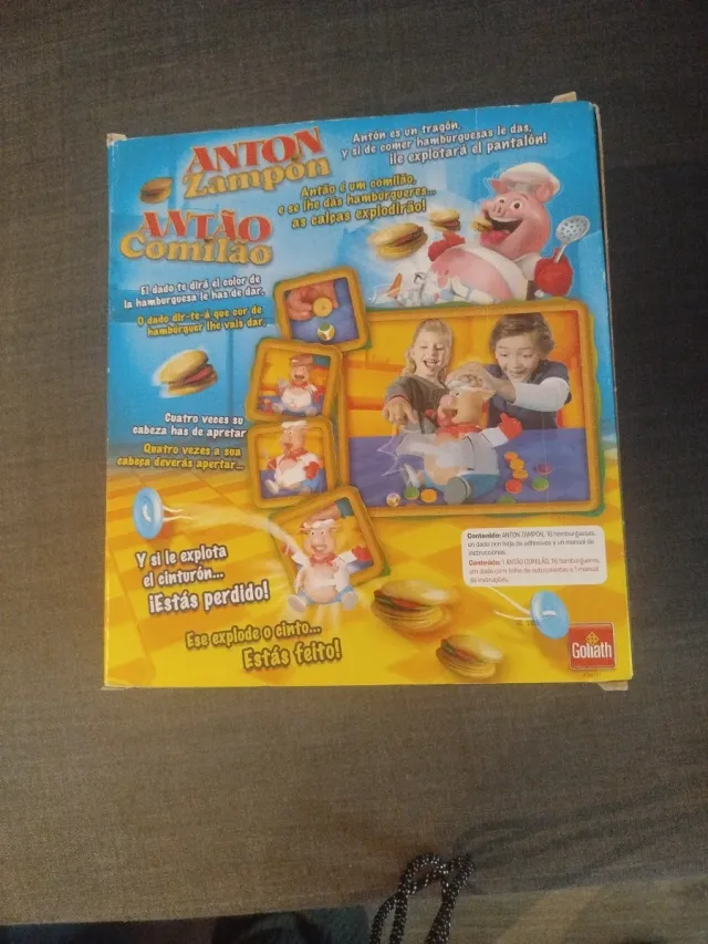 Juego Antón Zampón Comilón