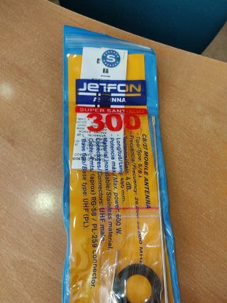 SUPER SANTIAGO 300 Antena móvil CB 27 MHZ