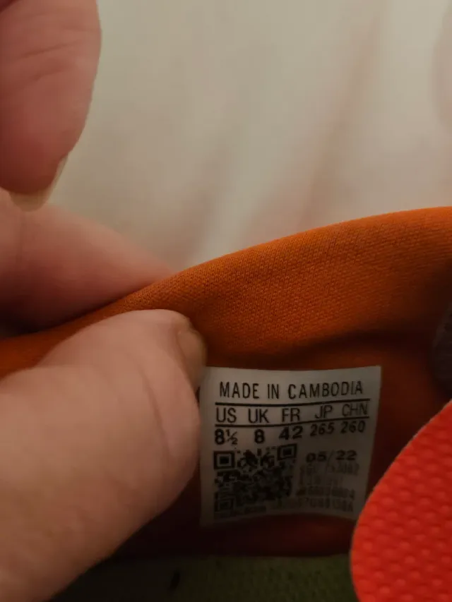 Botas de fútbol Adidas Naranja y Verde