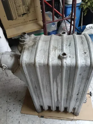 Caldera Roca Leña y Carbón