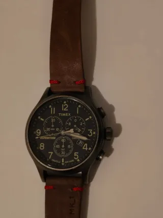 Reloj Timex Expedition Negro y Marrón