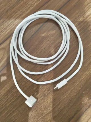 Cable Cargador Apple Lightning Mac Blanco