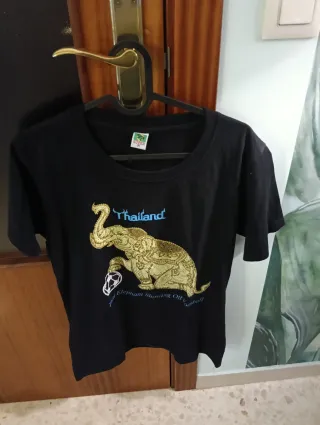 Camiseta Tailandia Elefante Fútbol Talla M