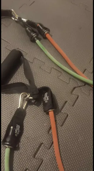 Pack Mancuernas 2 y 10 kg
Bandas de resistencia 