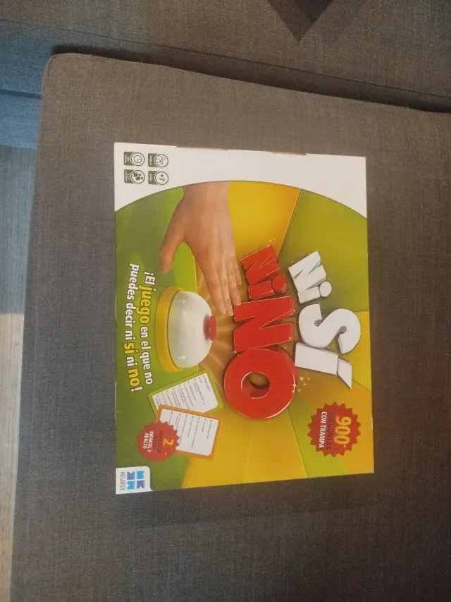 Juego Ni Si Ni No con 900 cartas
