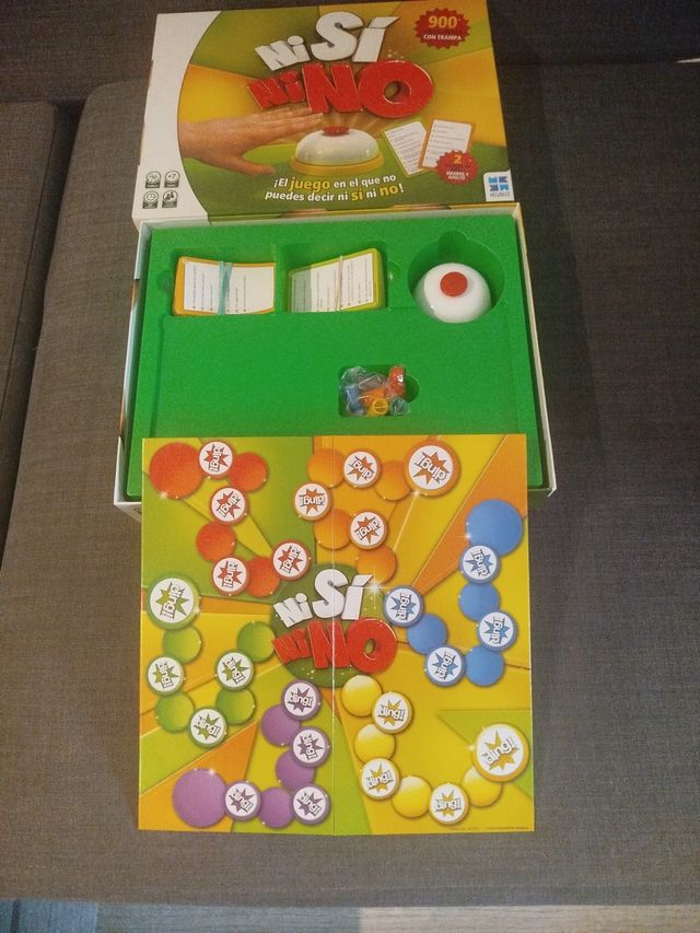 Juego Ni Si Ni No con 900 cartas