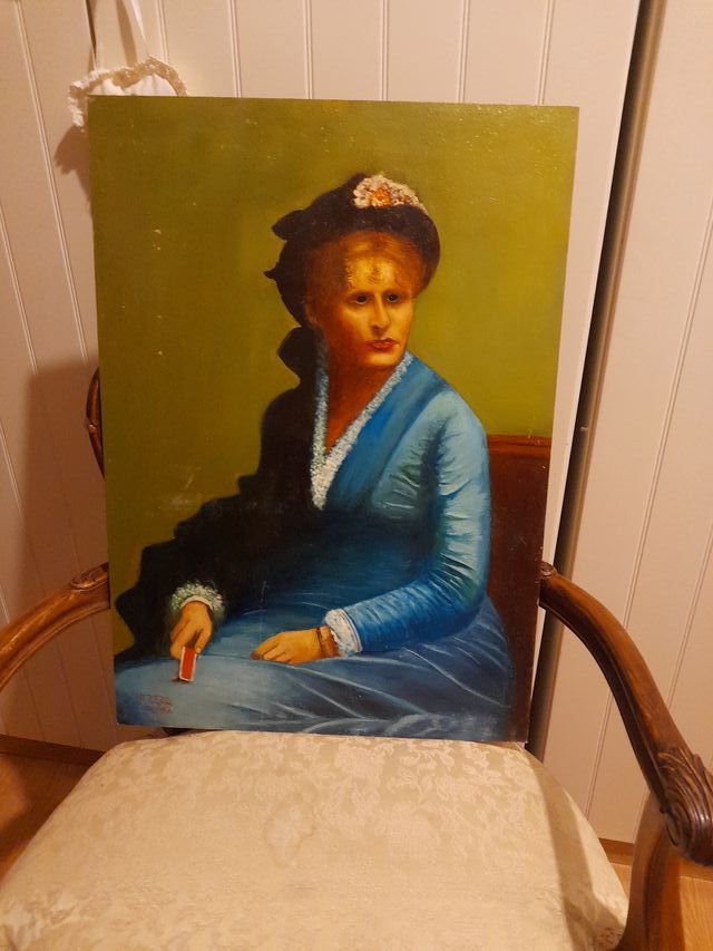 Cuadro al óleo 58× 41