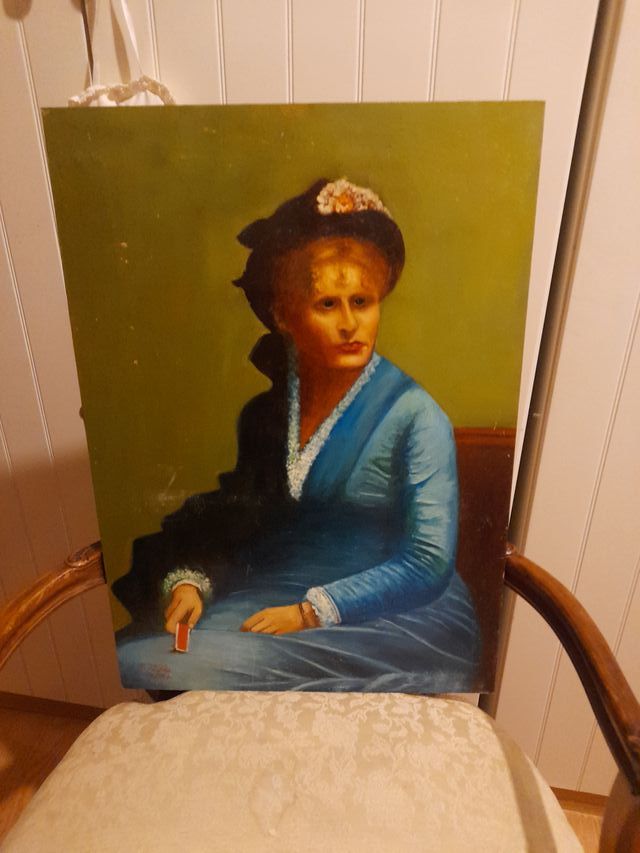 Cuadro al óleo 58× 41