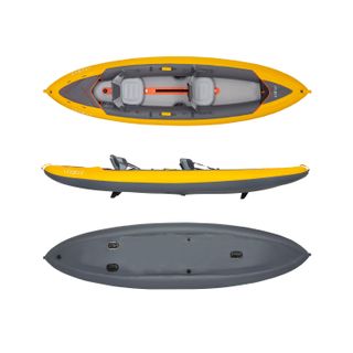 Kayak canoa hinchable travesía X100+ drop stitch fondo alta