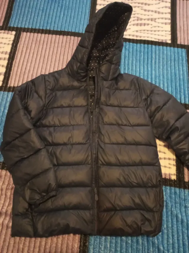 Abrigo Negro Corte Inglés