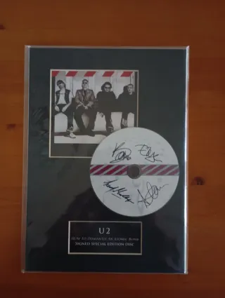 U2 How To Dismantle An Atomic Bomb Firmado